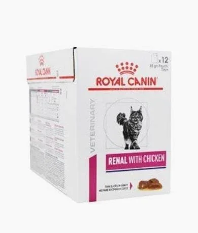 Royal Canin VD Feline Renal  12x85g kuře kapsa