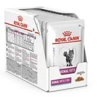 Royal Canin VD Feline Renal  12x85g hovězí kapsa