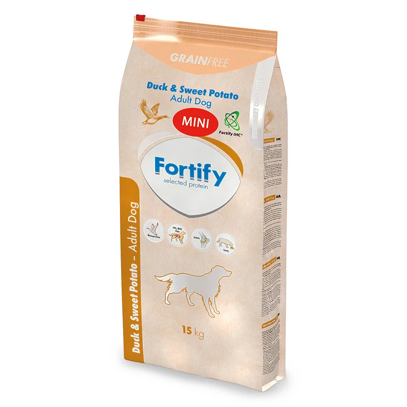 Fortify Adult Duck&Sweet Potato mini 15 kg