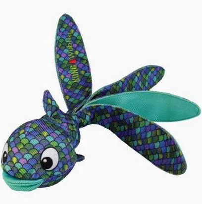 Hračka textil KONG Wubba Finz Blue L