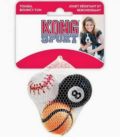 Hračka tenis KONG Sport Balls S 3 ks mix