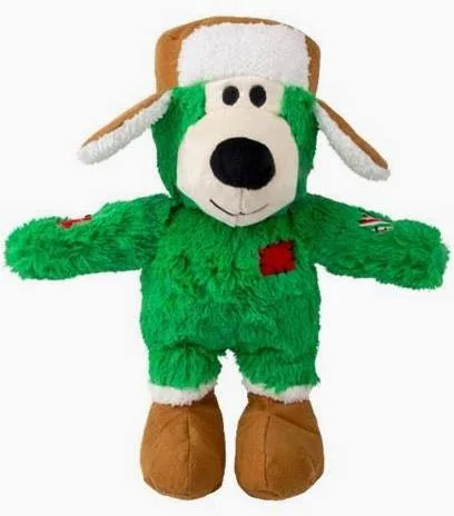 Hračka plyš vánoč. KONG Wild Knots Bear Assorted M/L