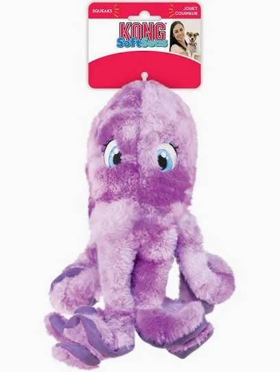 Hračka plyš KONG SoftSeas Octopus L