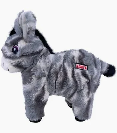 Hračka plyš KONG Low Stuff Stripes Donkey M