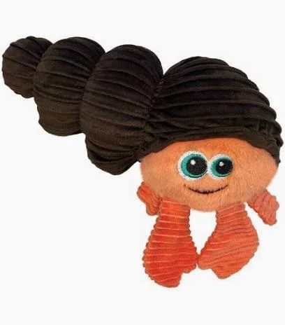 Hračka plyš KONG Cuteseas® Rufflez Hermit Crab S/M