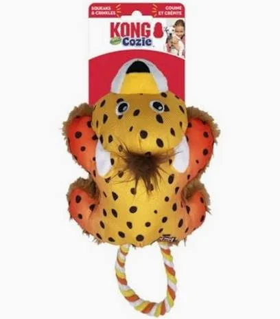 Hračka plyš KONG Cozie Tuggz Cheetah S/M