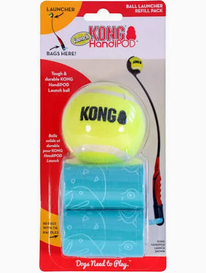 Hračka házeč náhradní sáčky+tenisák HandiPOD KONG
