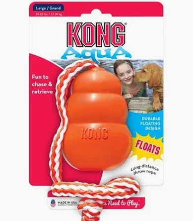 Hračka guma sněhulák KONG Aqua L
