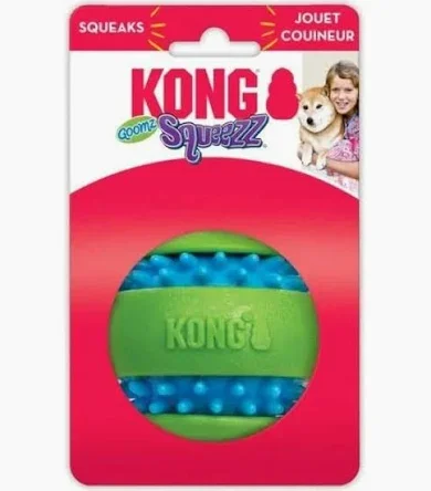 Hračka guma KONG Squeezz Goomz Ball M