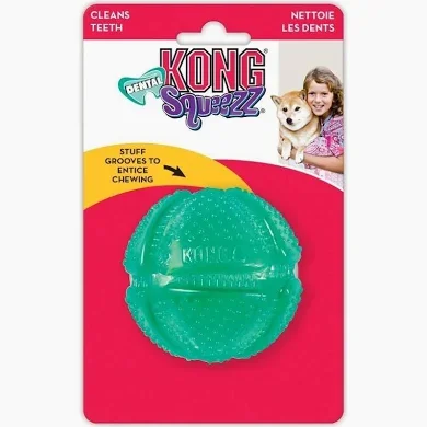 Hračka guma KONG Squeezz Dental Ball M