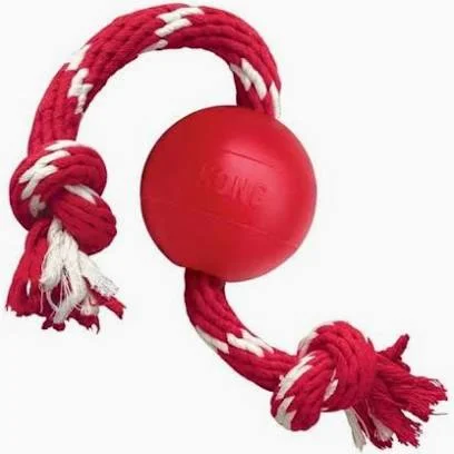 Hračka guma KONG Classic Ball w/Rope S