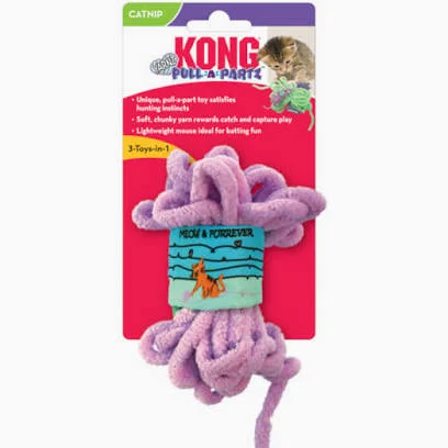 Hračka cat KONG Pull-A-Partz Yarnz mix