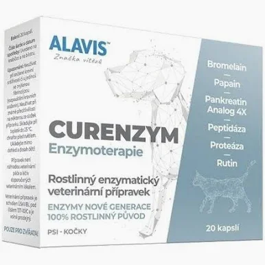 Alavis Curenzym podporující hojení cps 20