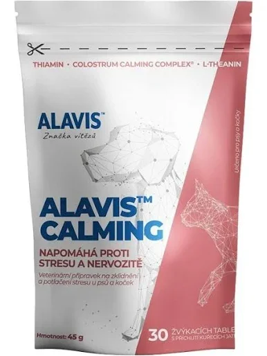 Alavis Calming pro psy a kočky 45g tbl 30